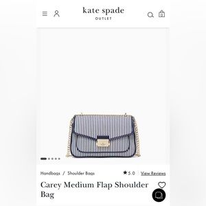 Kate Spade Carey Medium Flap Shoulder Bag